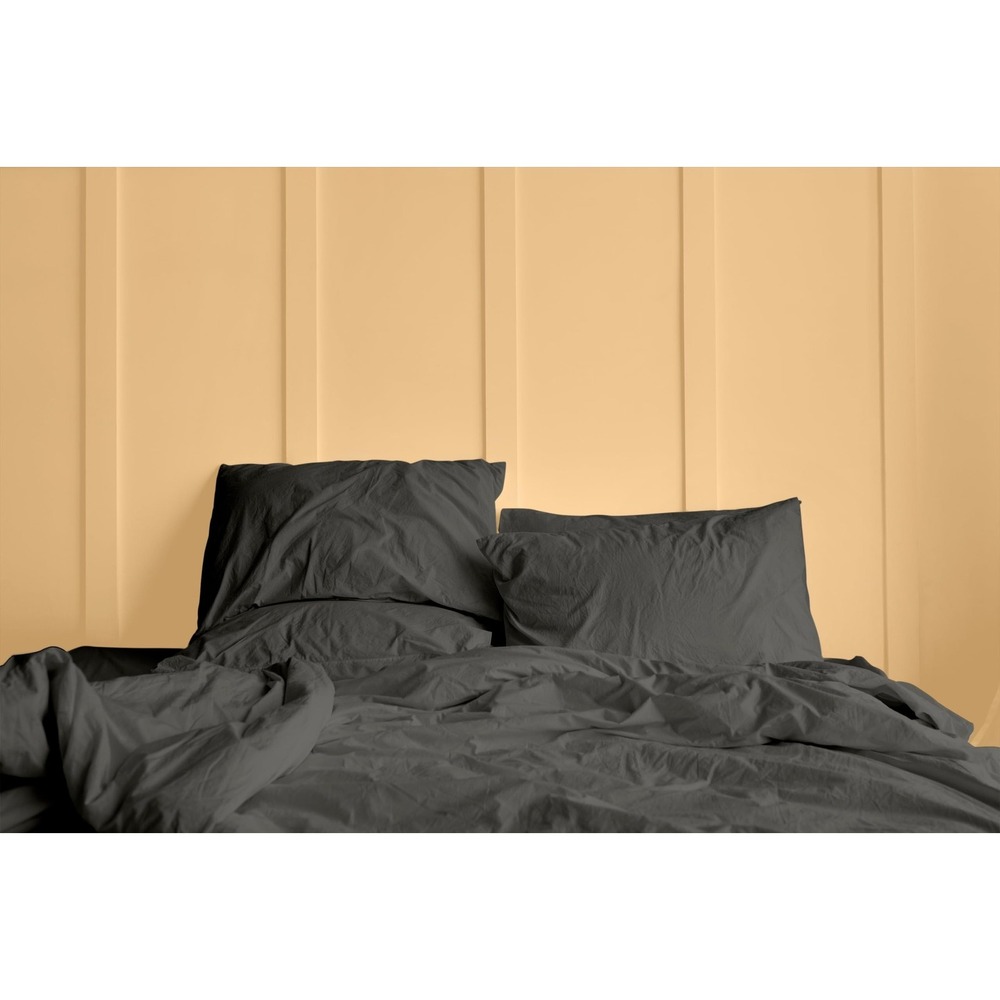 U.S. POLO ASSN. Sheet Set Unisex OS Gray Solid Microfiber Bedding